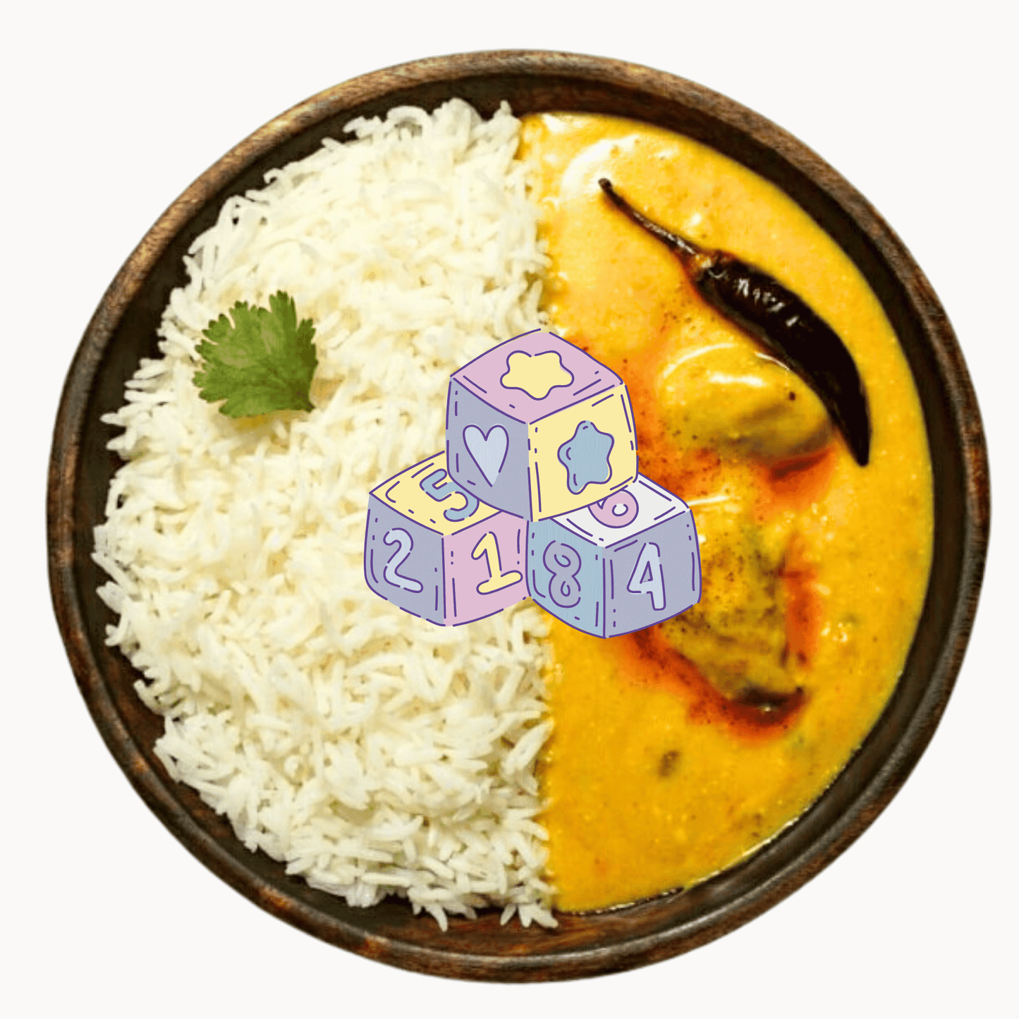 Toddler Kadi Chawal