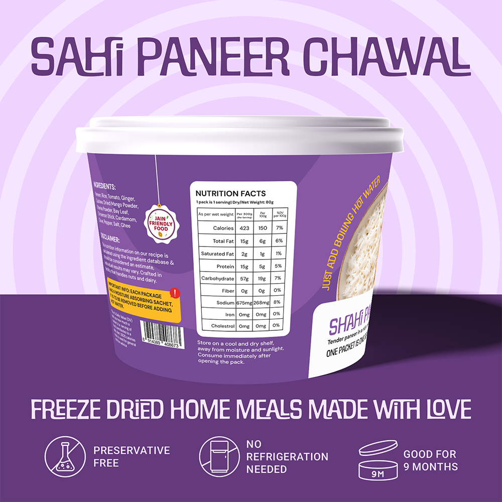 Shahi Paneer Rice Bowl