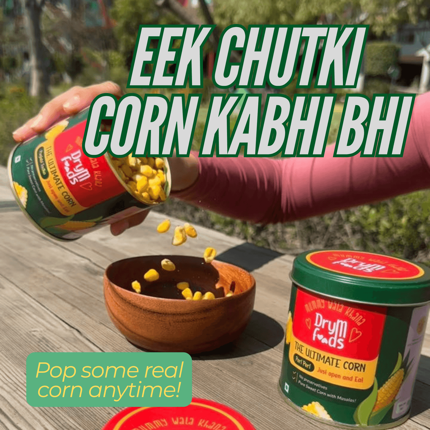 Punjabi Tadka Corn Popper