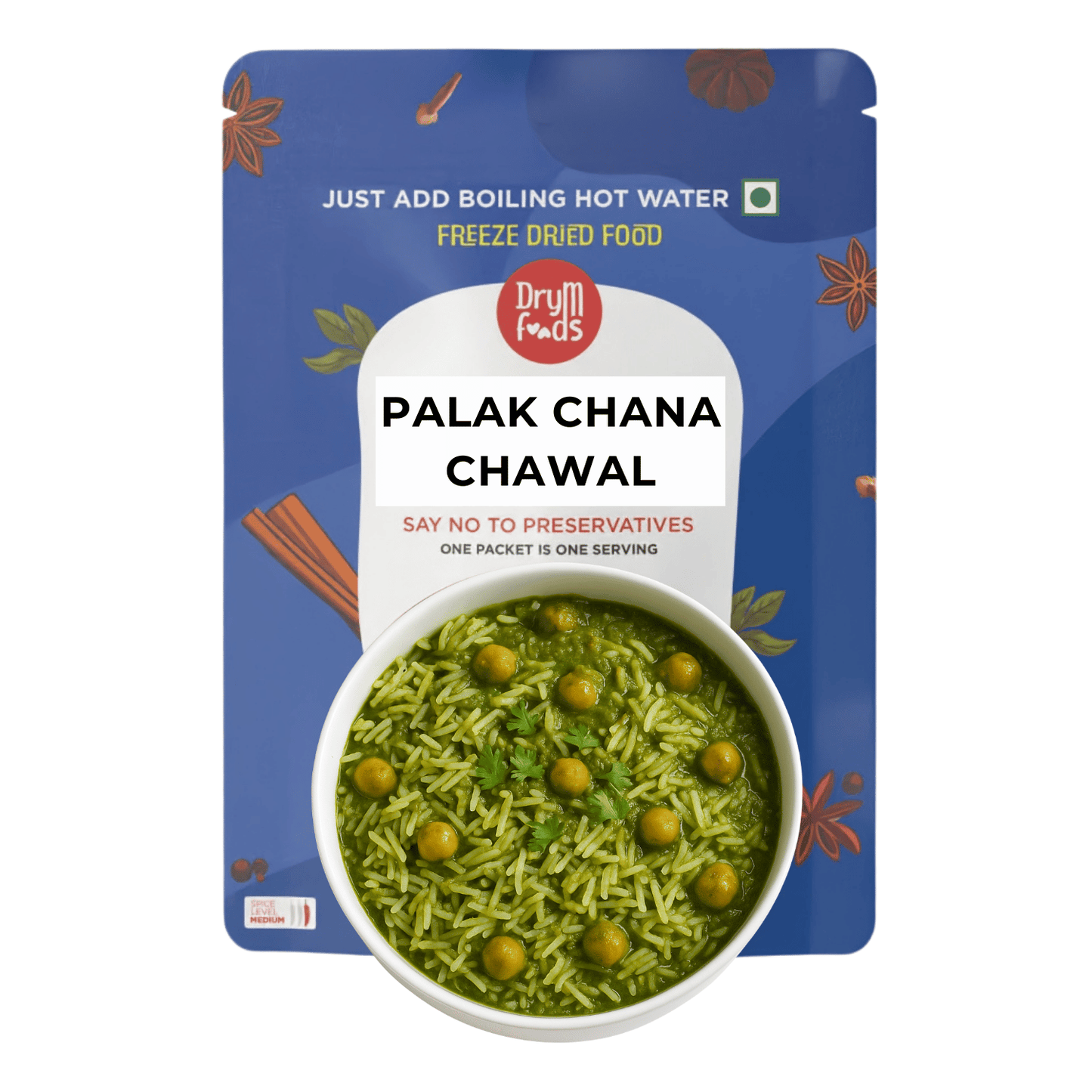Palak Chana Rice