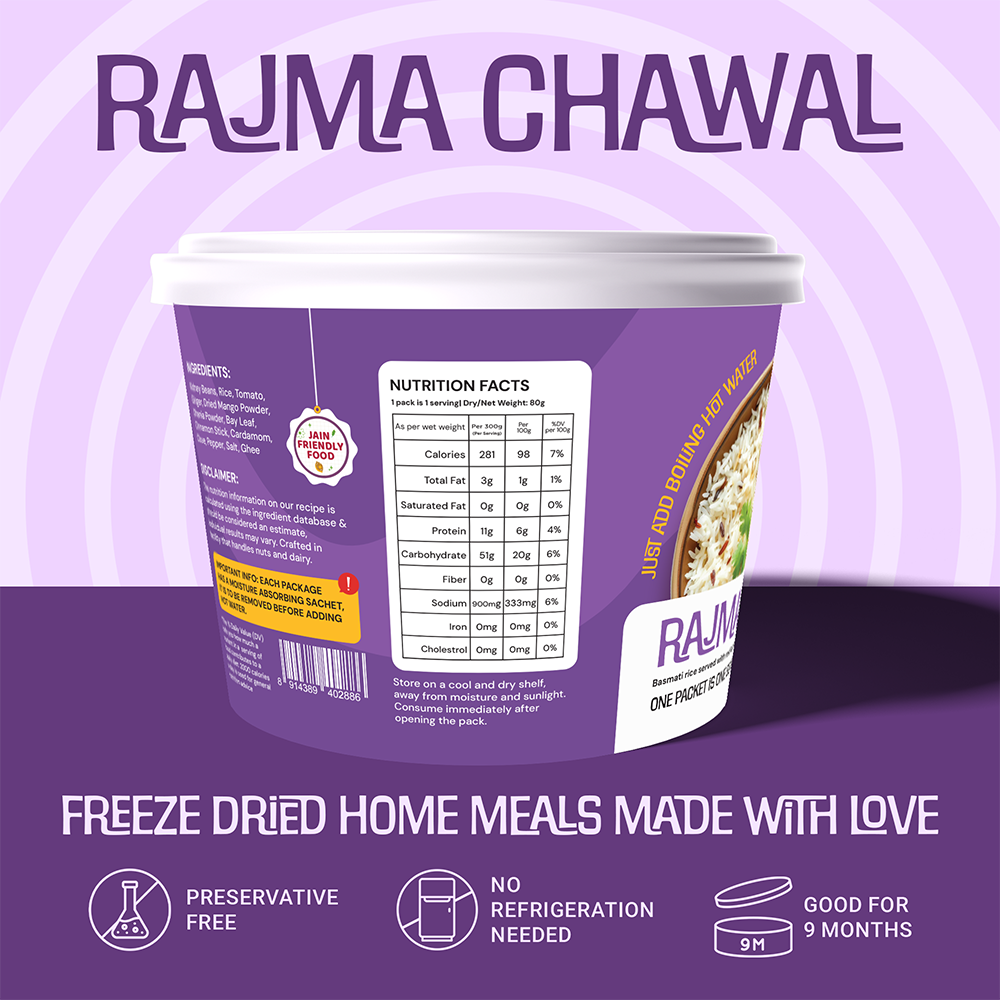 Rajma Chawal Bowl