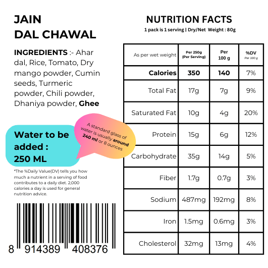 Jain Dal Chawal