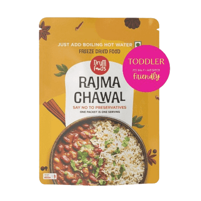 Toddler Rajma Chawal