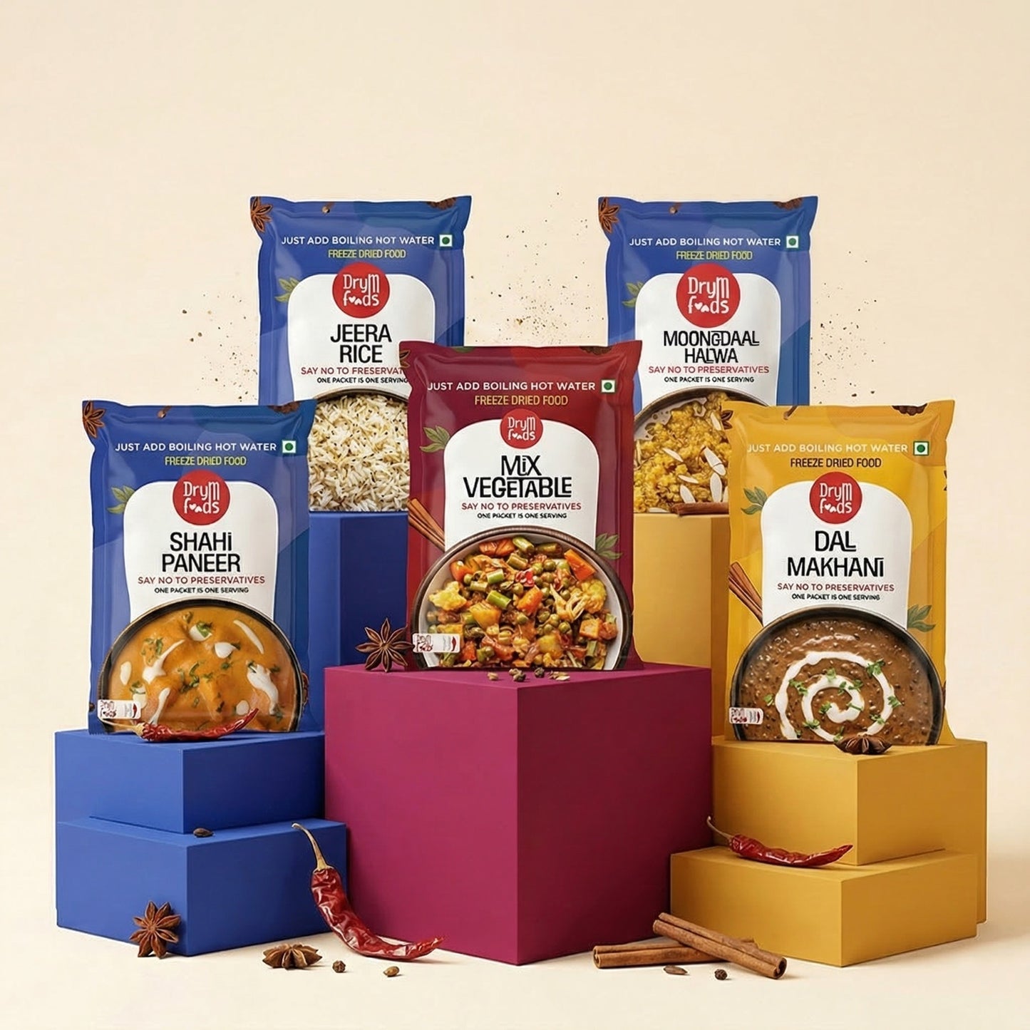 freeze dried thali combo