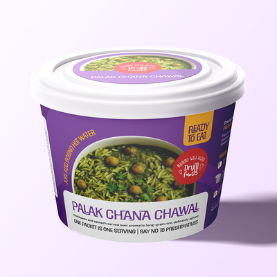 Palak Chana Rice Bowl
