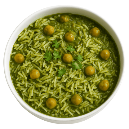 Palak Chana Rice
