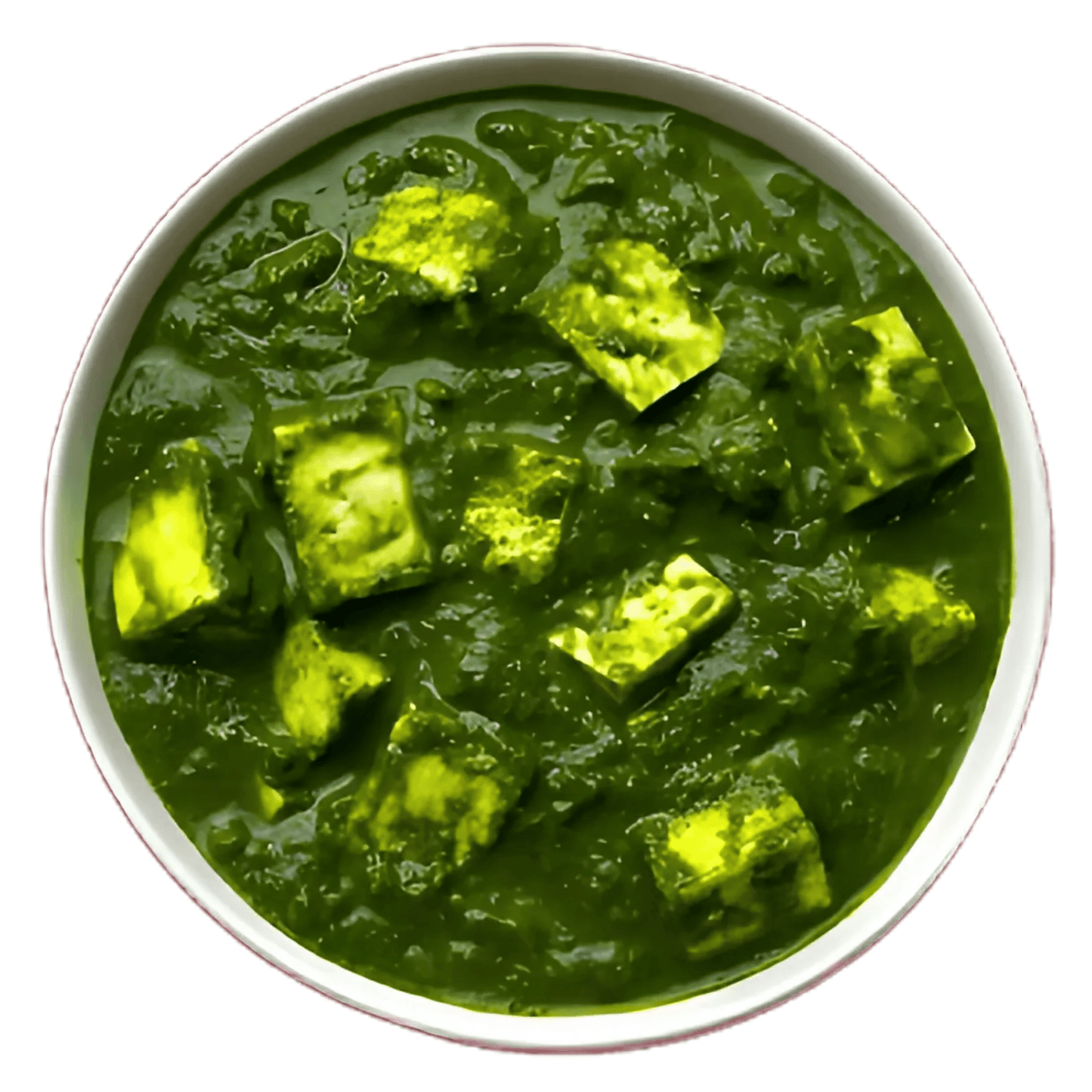 Jain Palak Paneer