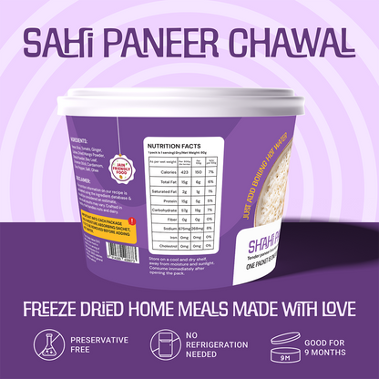 Shahi Paneer Rice Bowl