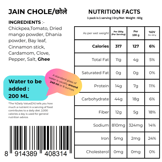 Jain Chole