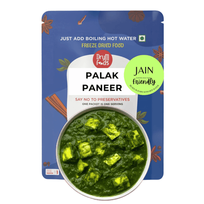 Jain Palak Paneer