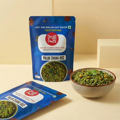 Palak Chana Rice