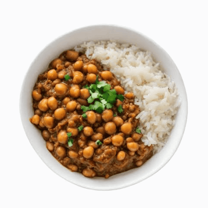 Jain Chole Chawal