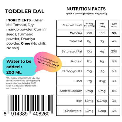 Toddler Dal