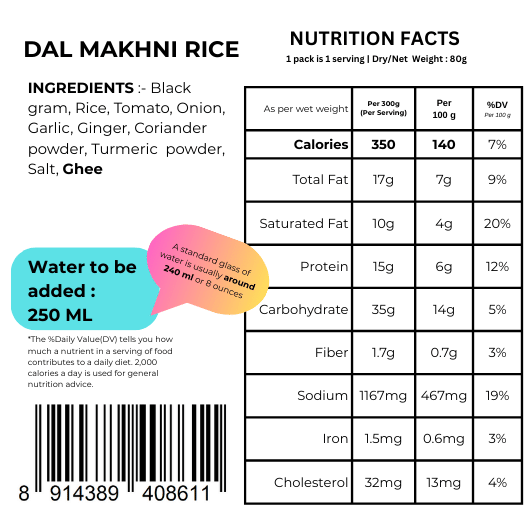 Dal Makhni Rice