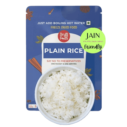 Jain Friendly Plain Rice