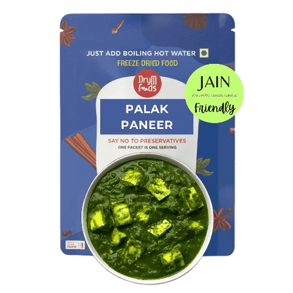 Jain Palak Paneer