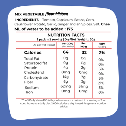 Mix Vegetable