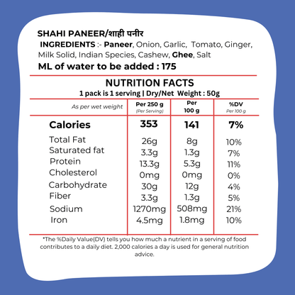 Shahi Paneer