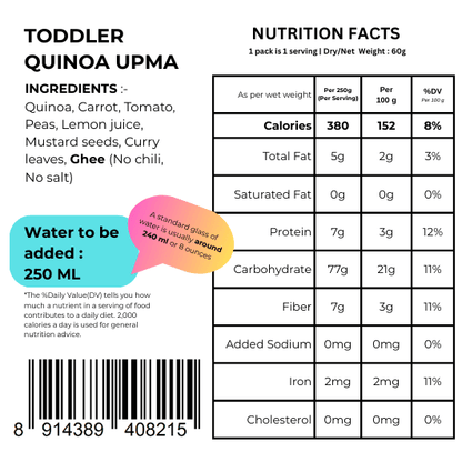 Toddler Quinoa Upma