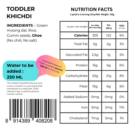 Toddler Khichdi