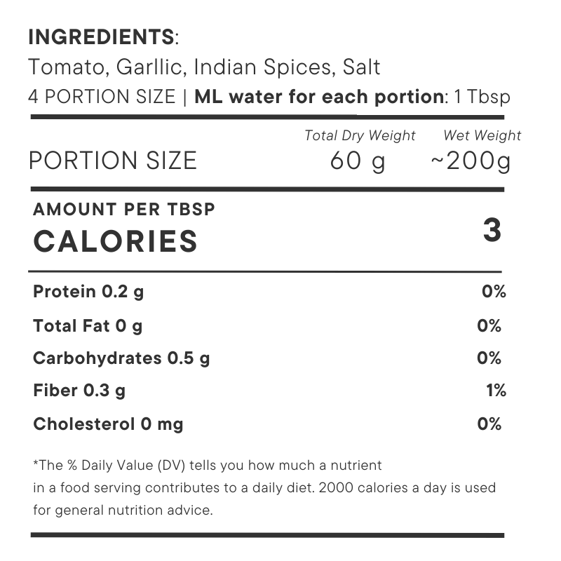 Instant Garlic Chutney Ready To Eat Preservative Free Dried Food