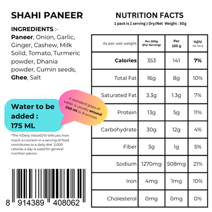Shahi Paneer