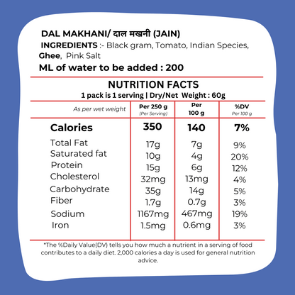 Jain Dal Makhni