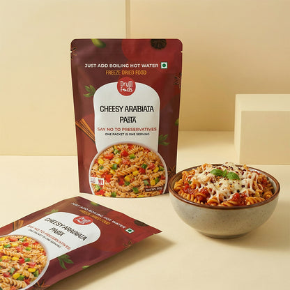 Cheesy Arabiata Pasta