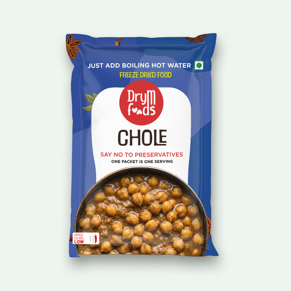Drym Instant Chana Masala aka Chole Ready To Eat Preservative Free Dried ...