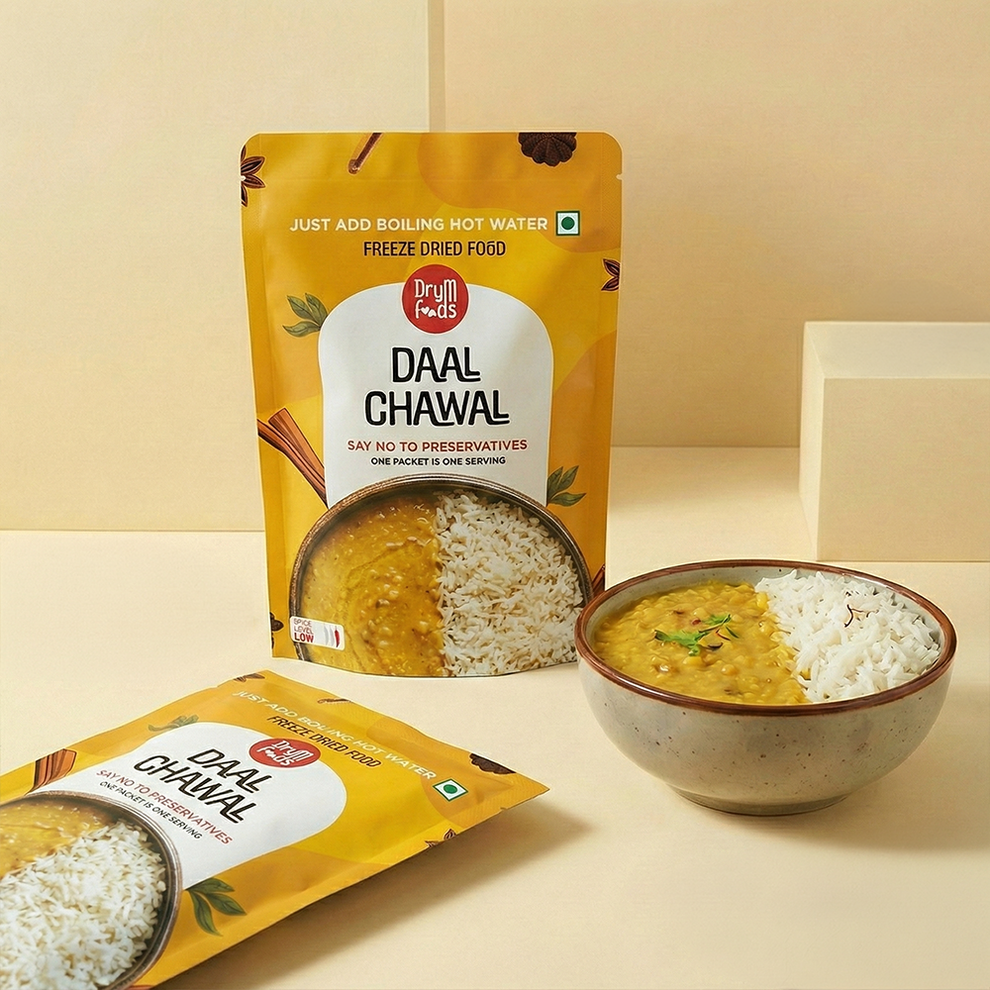 Instant Dal Chawal Ready To Eat Preservative Free Dried Food – DryM Foods