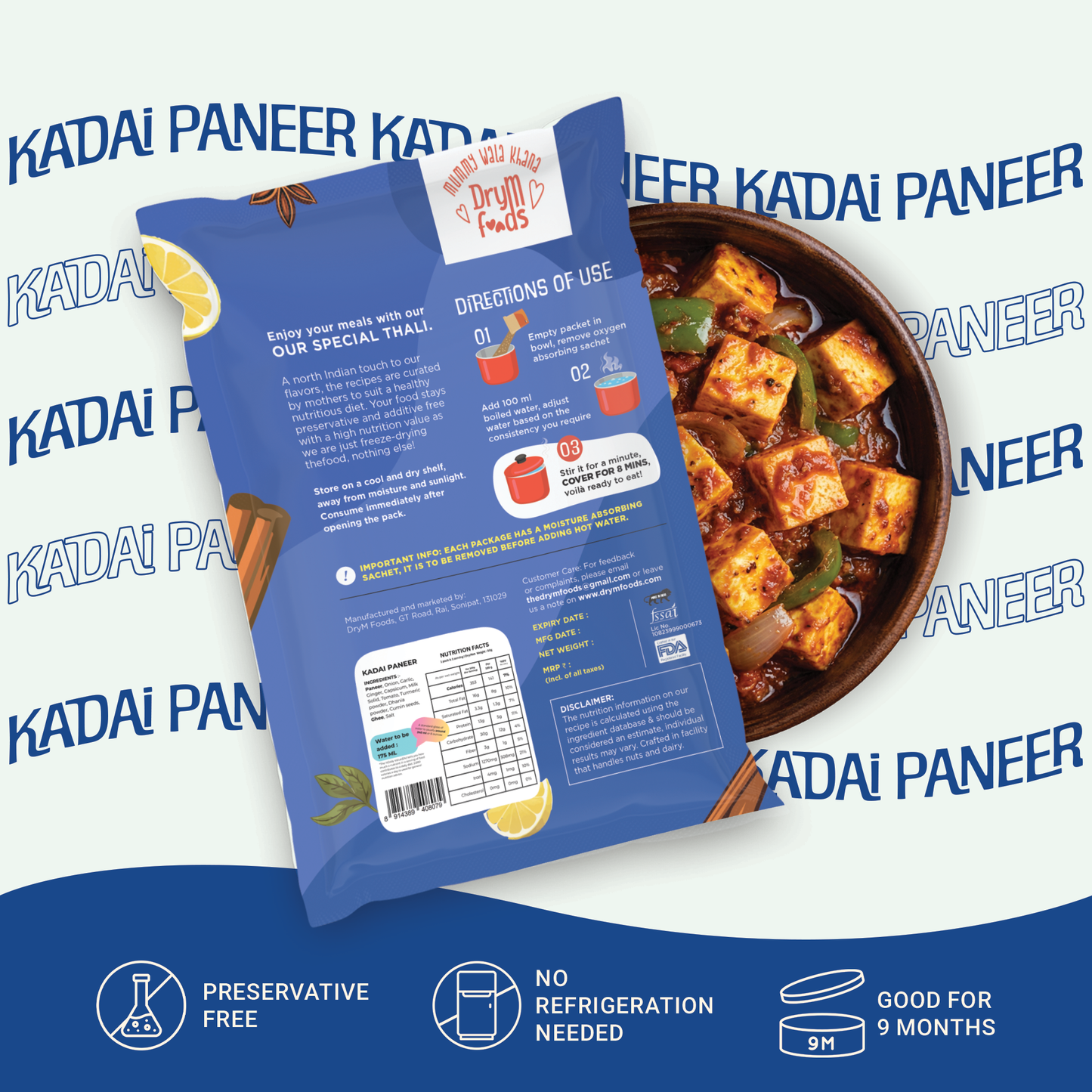 Kadai Paneer