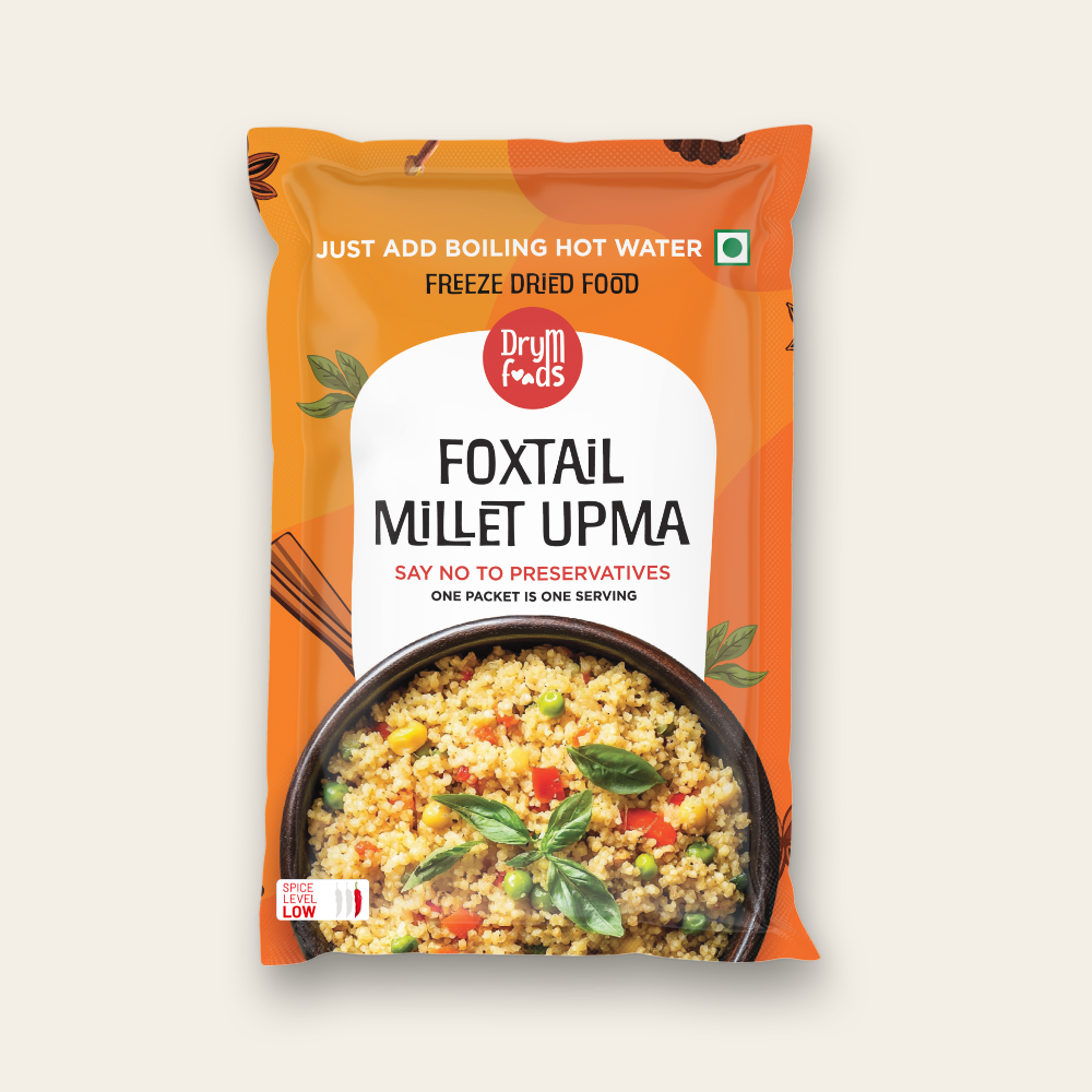 Drym Instant Foxtail Millet Upma Ready To Eat Preservative Free Dried Food ...