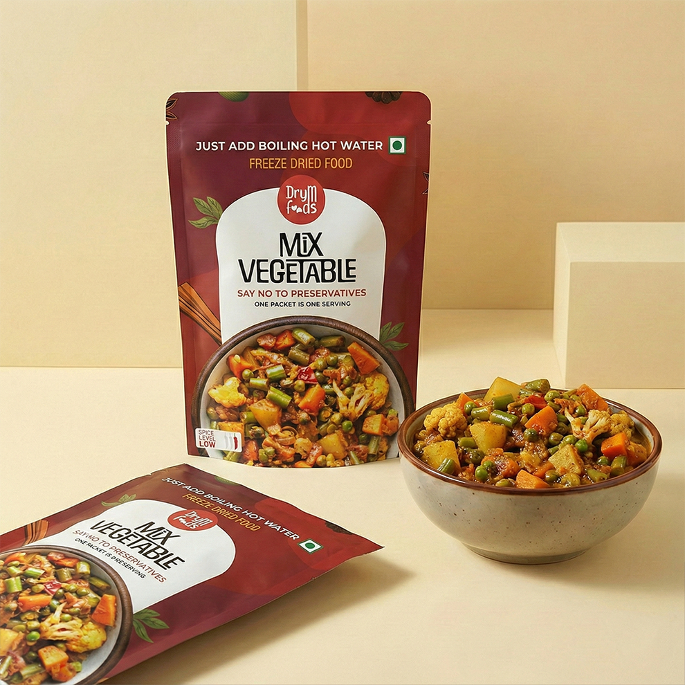 Instant Mix Vegetable Ready To Eat Preservative Free Dried Food – DryM ...