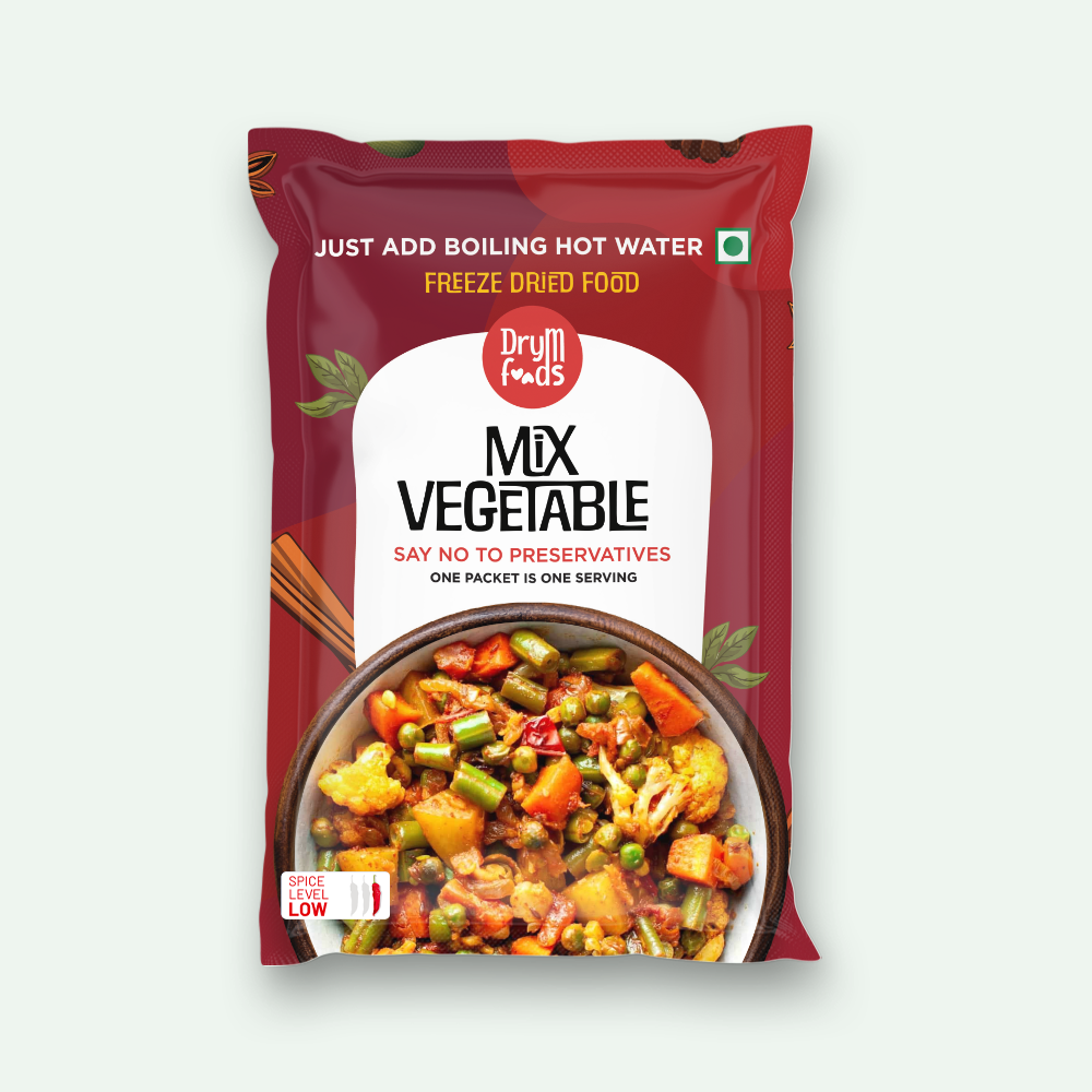 Drym Instant Mix Vegetable Ready To Eat Preservative Free Dried Food – DryM ...
