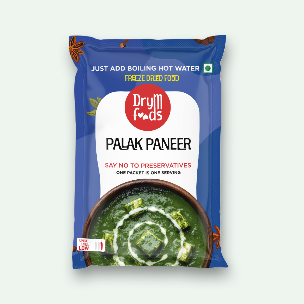 dehydrated indian food packets