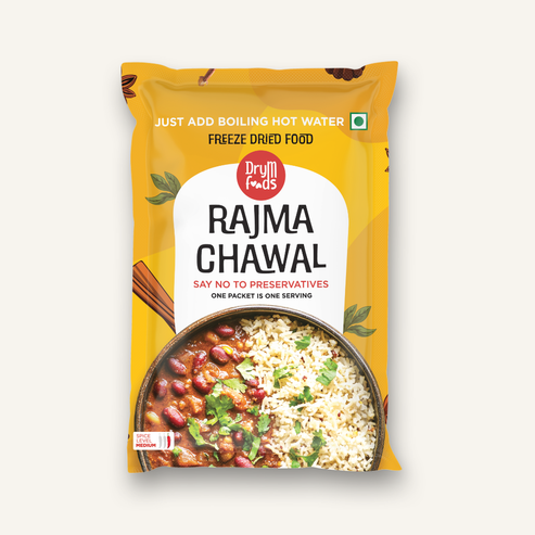 Drym Instant Rajma Chawal Ready To Eat Preservative Free Dried Food – DryM Foods