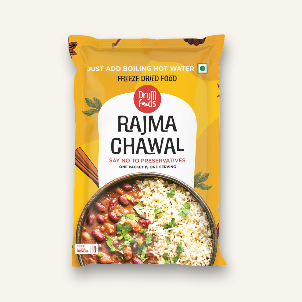 Instant Rajma Chawal Ready To Eat Preservative Free Dried Food – DryM Foods
