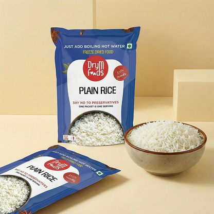 Jain Friendly Plain Rice