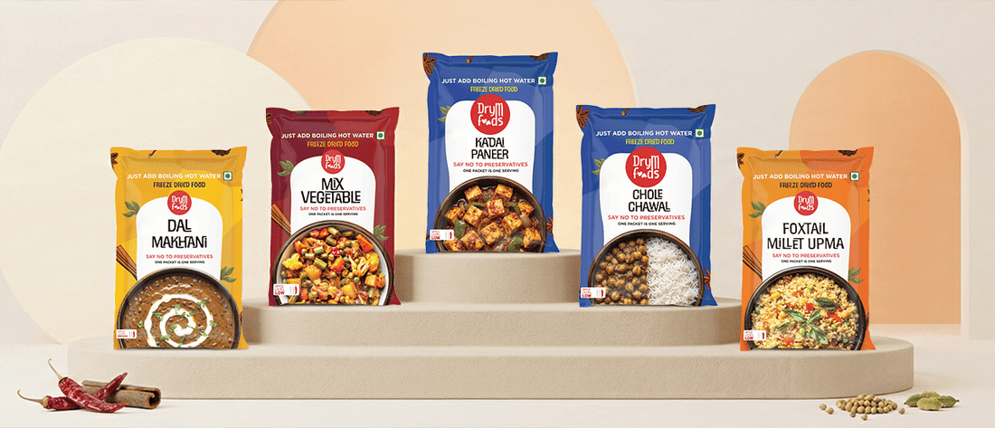 Drym DryM Foods | Authentic Indian Freeze-Dried Meals – Ships Worldwide