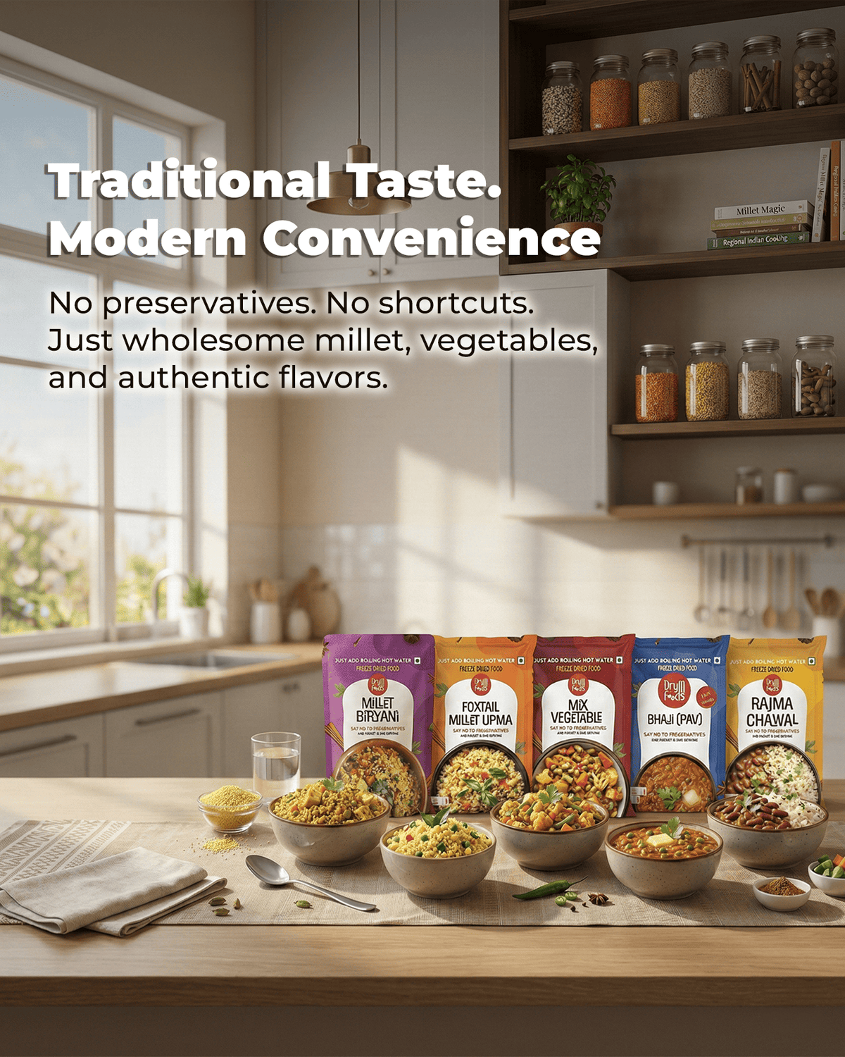 Drym DryM Foods | Authentic Indian Freeze-Dried Meals – Ships Worldwide