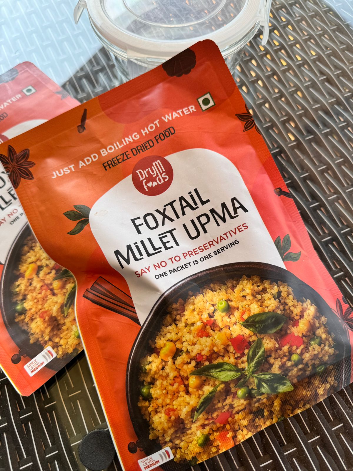 Instant Foxtail Millet Upma Ready To Eat Preservative Free Dried Food