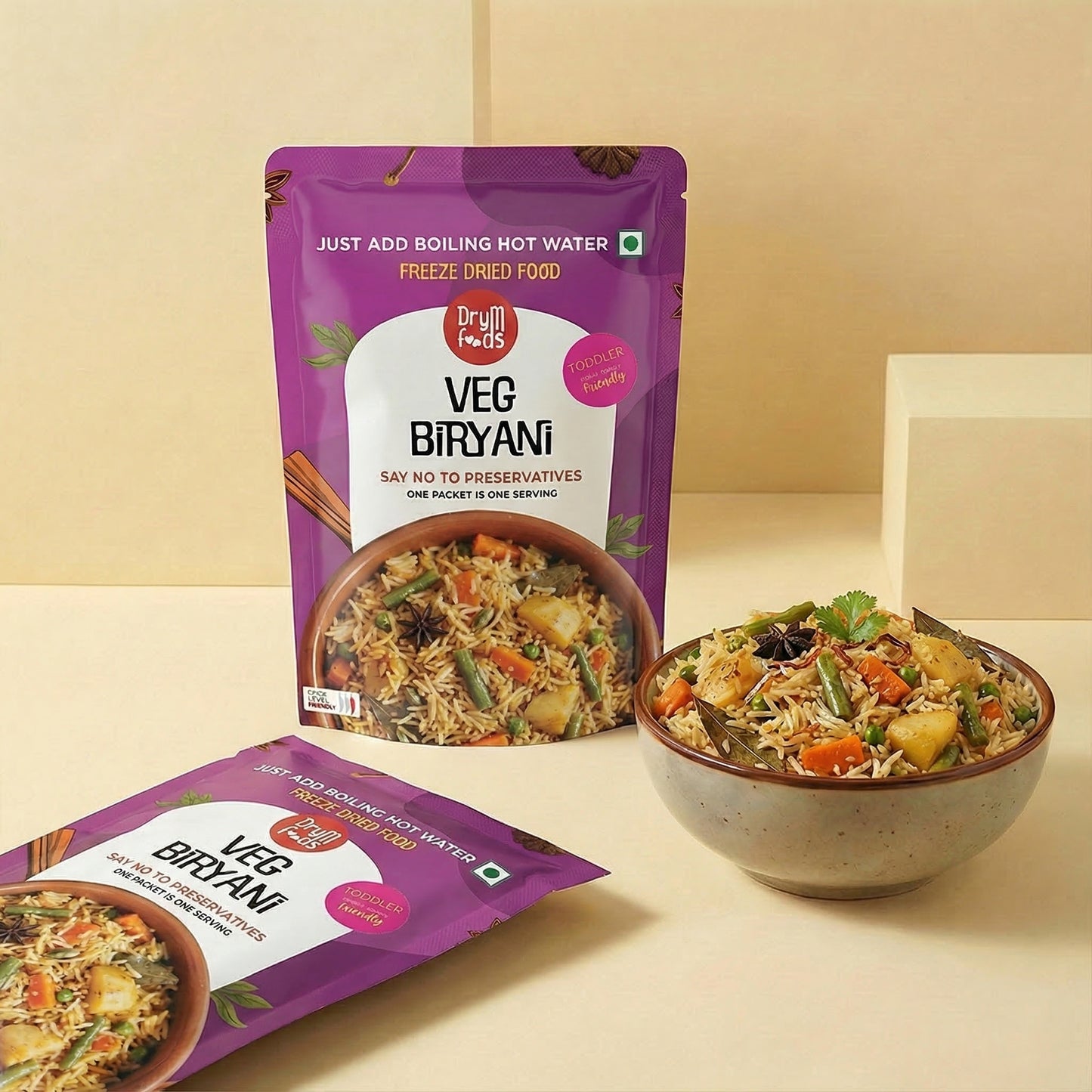 Toddler Veg Biryani/Pulao