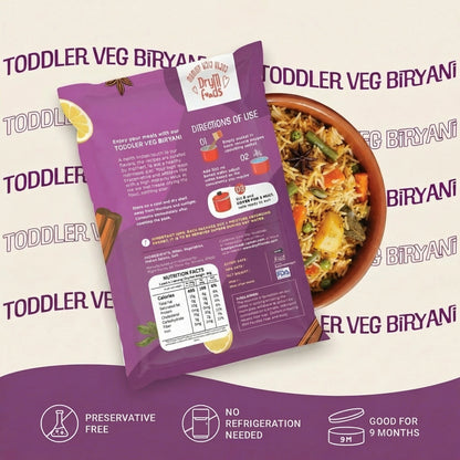Toddler Veg Biryani/Pulao