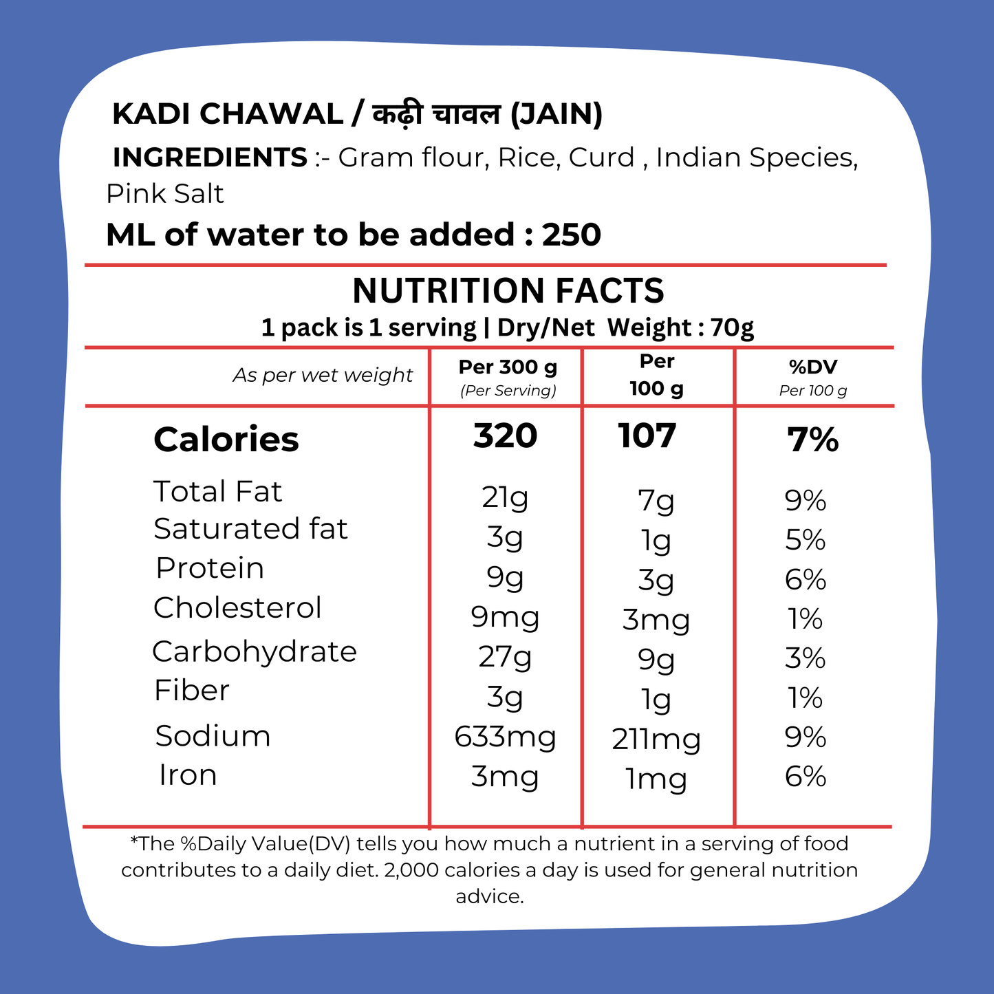 Jain Kadi Chawal