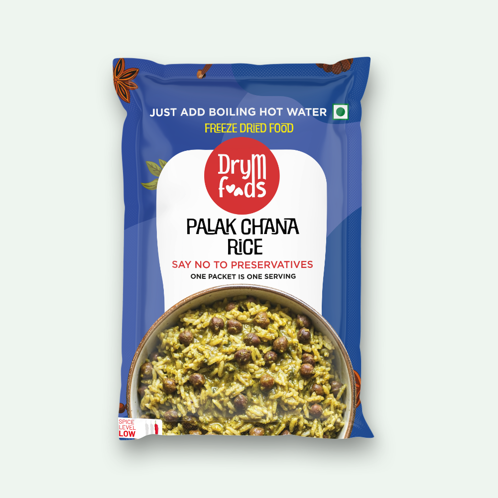 Palak Chana Rice