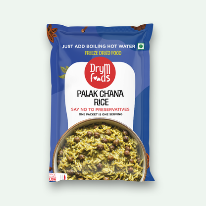 Palak Chana Rice