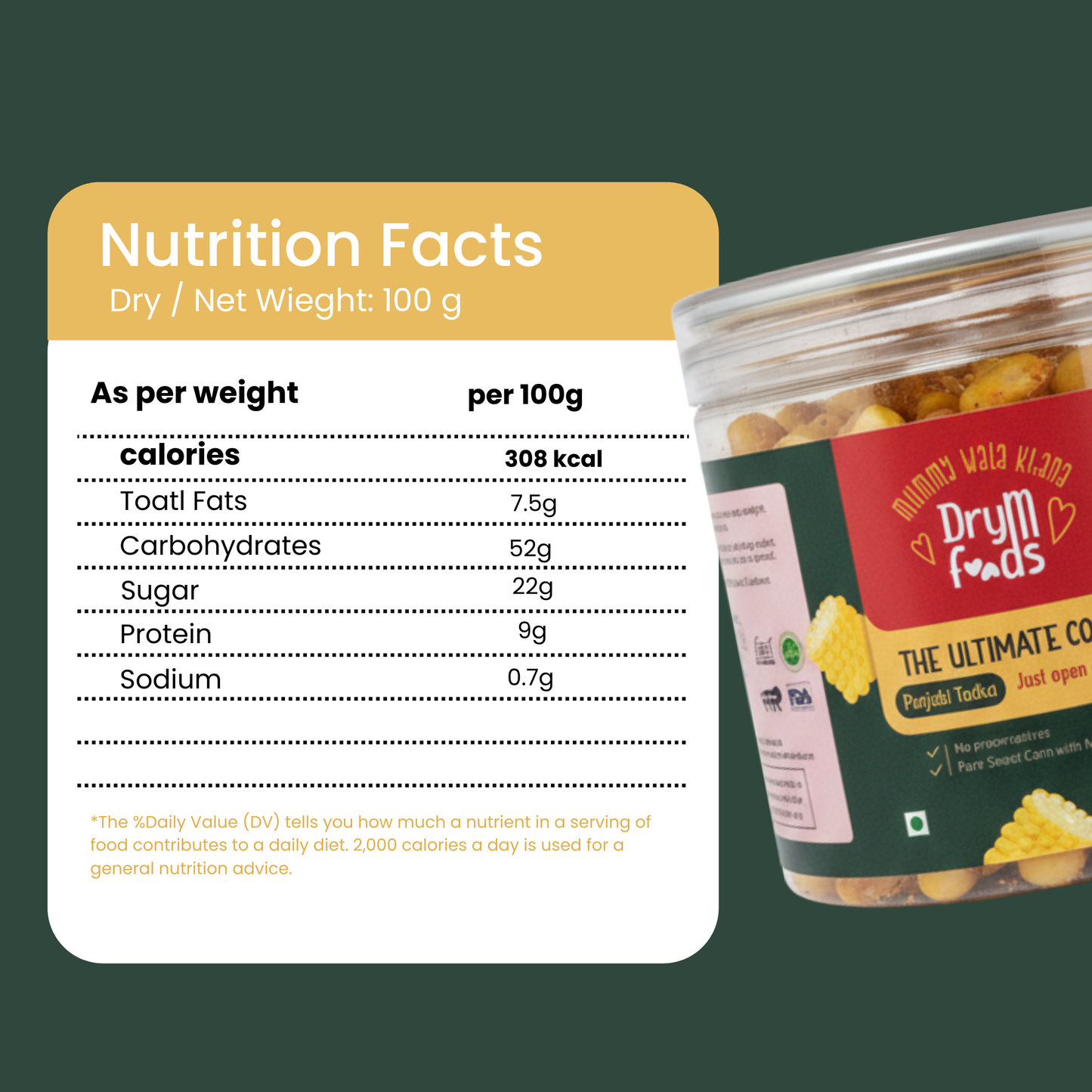 Punjabi Tadka Crispy Corn