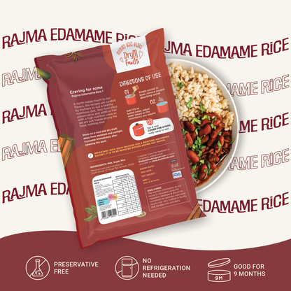 Rajma Edamame Rice