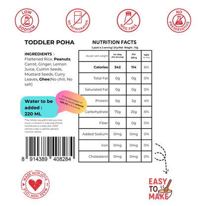 Toddler Poha