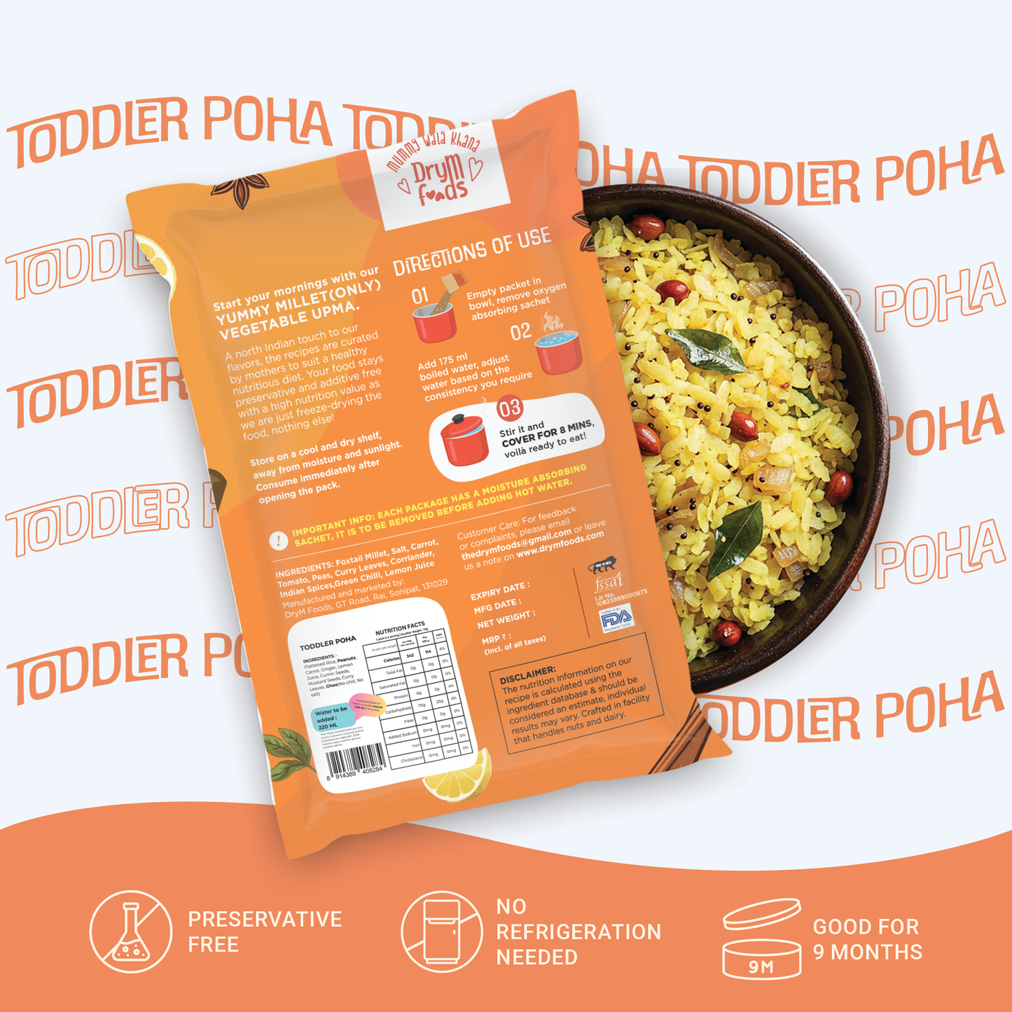 Toddler Poha
